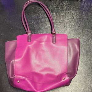 Vera Bradley Pink and Purple Women's Tote Bag